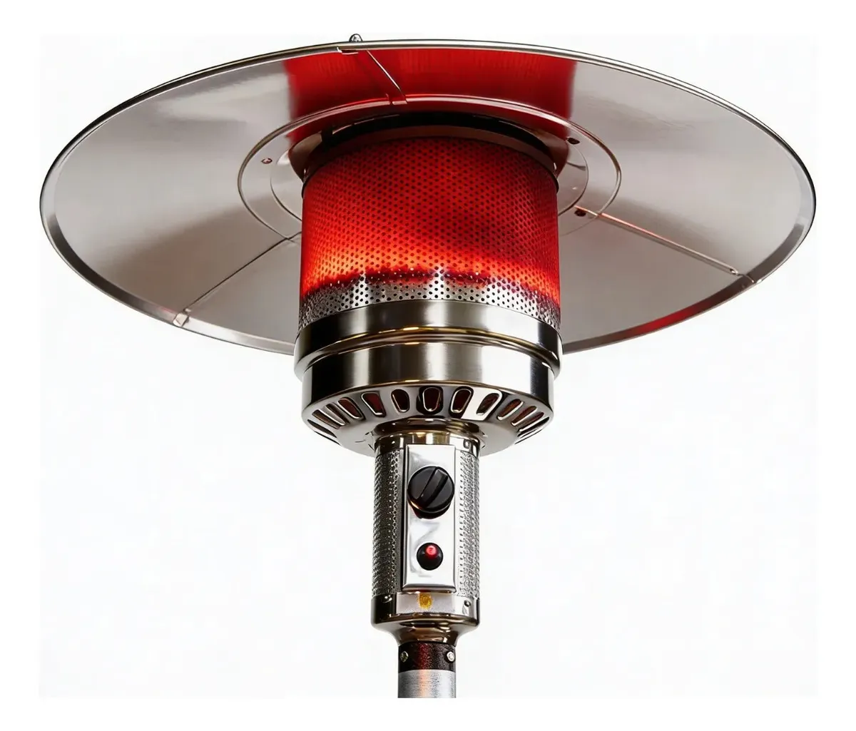 Aquecedor A Gás Externo Chapeu Inox Smart Air