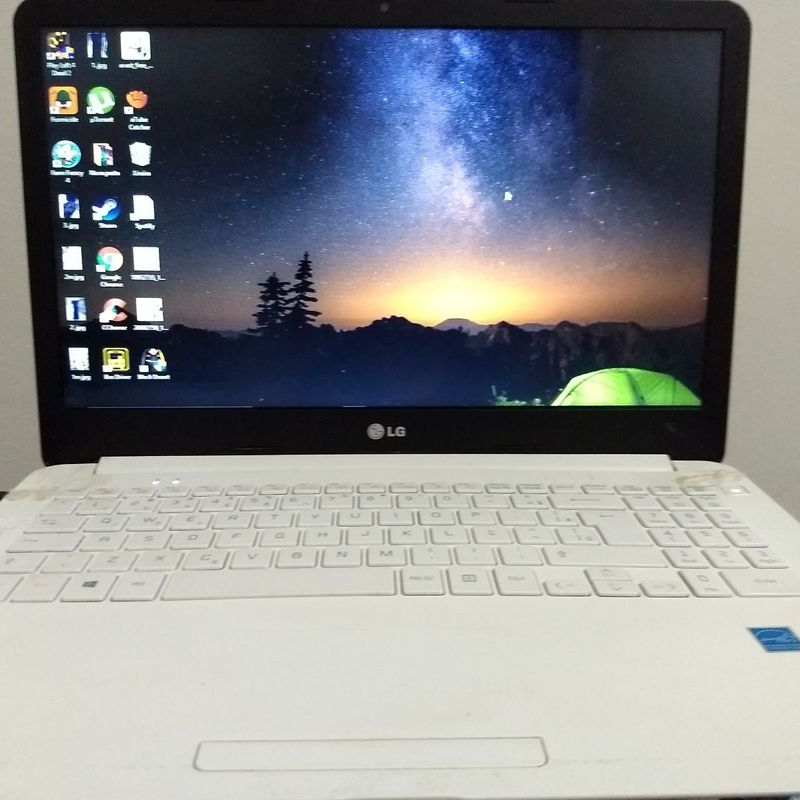 Notebook LG 15U340-L.BJ36P1 - Branco - Intel Celeron N2930 - RAM 4GB - HD 500GB - Tela 15.6" - Windows 10